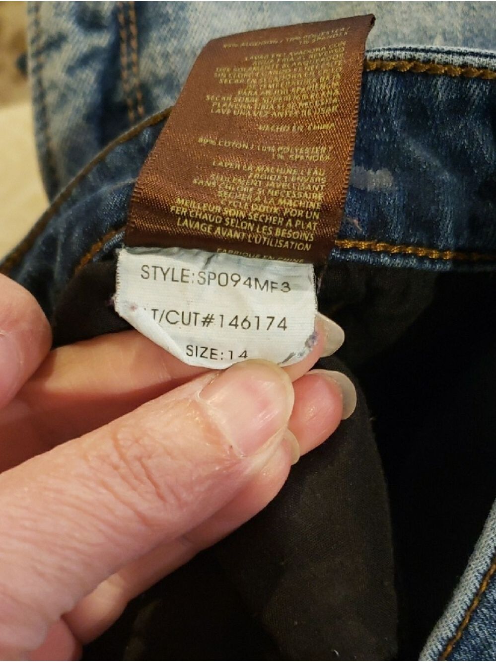Kut from the Kloth Mid-Blue Straight Leg Jeans - Picture 8 of 8